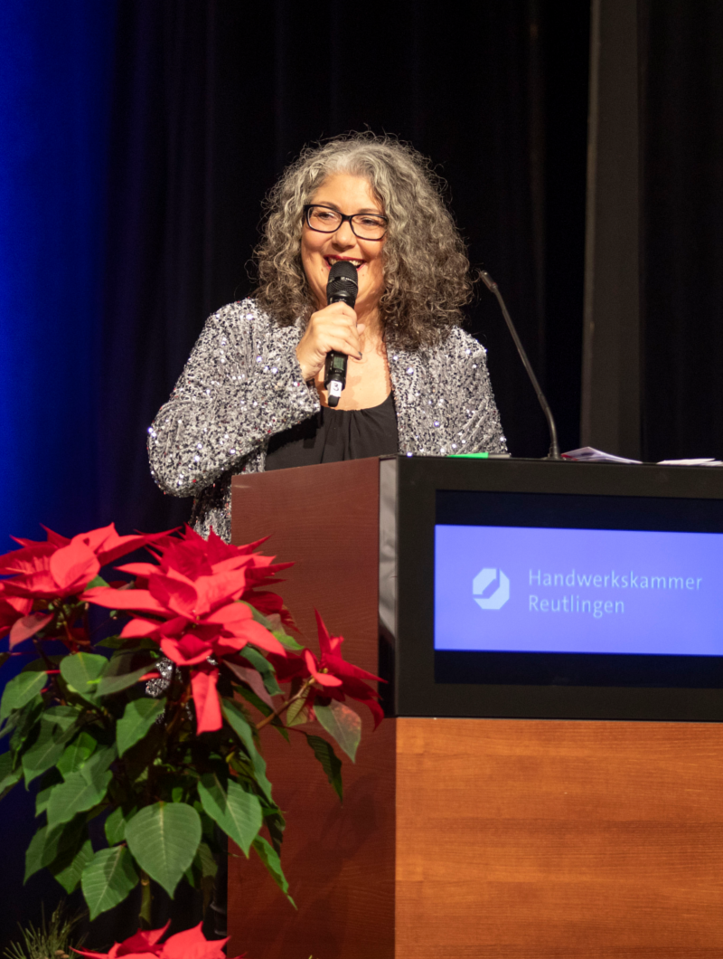 Moderation f&uuml;r Messen oder Events – Steffi Renz