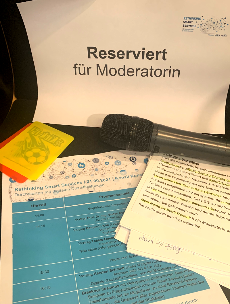 Moderation f&uuml;r Messen oder Events – Steffi Renz